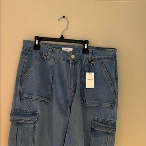 Forever 21 Women's Denim Straight Leg Jeans